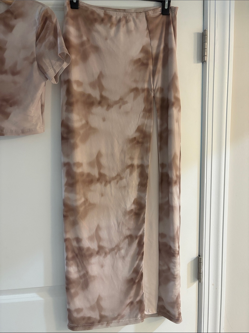 Princess Polly Pink and Brown Tie-Dye Skirt Set - Picture 3 of 3